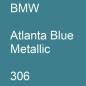 Preview: BMW, Atlanta Blue Metallic, 306.